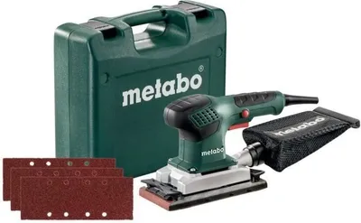 Image de Ponceuse vibrante METABO SR 2185 Set, 1.7 kg, Sac à poussière