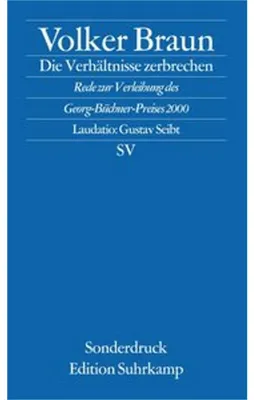 Immagine prodotto di Die Verhältnisse zerbrechen
