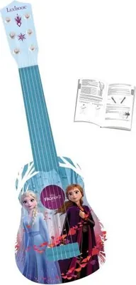Produktbild von Kindergitarre Die Eiskönigin, 53cm, 6 Nylon Saiten, Blau, Inklusive Lernanleitung
