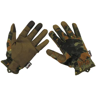 Produktbild von MFH Professional Fingerhandschuhe, "Lightweight", flecktarn