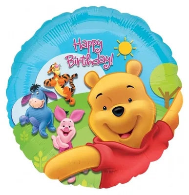 Produktbild von AMSCAN 18Ic Pooh Friends Sunny Bda 0 0 0
