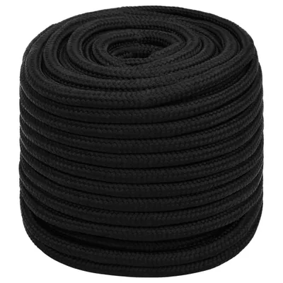 Immagine prodotto di vidaXL Corda da lavoro nera 18 mm 50 m poliestere