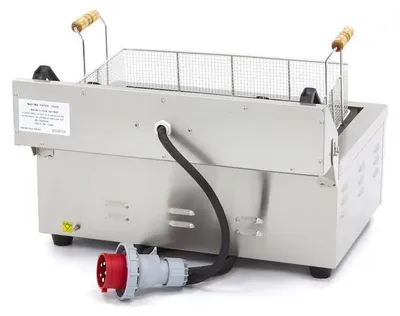 Produktbild von n Elektro Fritteuse 1 x 20L mit Hahn