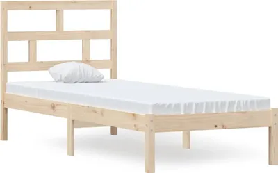Produktbild von vidaXL Massivholzbett 75x190 cm
