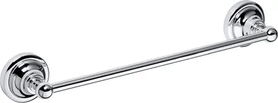 Produktbild von BETRO CHROM Handtuchhalter Messing Chrom 365x65x65 mm für Bad & Küche >> zum Bohren