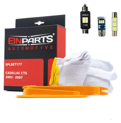 Obrázek produktu pro Einparts Sada LED pro Cadillac CTS 2003–2007 – sada pro interiér