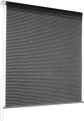 Obrázek produktu pro Soukromá roleta Fashion Opaque v různých provedeních bez vrtání Stripe Anthracite 120x150 cm