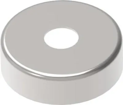 Produktbild von Abdeckrosette ∅ 45 mm / ∅ 12,0 mm Füllstab Edelstahl Abdeckung Rohr Rosette Pfosten Reling Blende Geländer Balkon Schraubenabdeckung Pfostenrohr