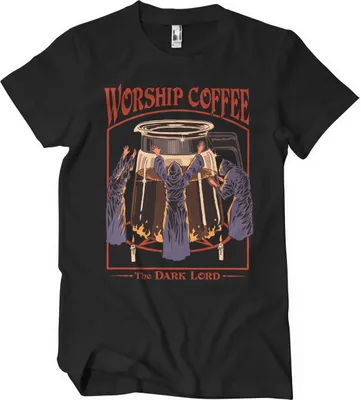Produktbild von Worship Coffee T-Shirt - X-Large - Black