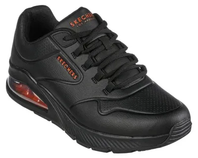 Obrázok produktu pre Skechers Uno 2 232181-BKOR, pánske tenisky, technológia Air-Cooled Memory Foam®, Skech-Air®, šnúrkové, čierno-oranžové, veľkosť 41,5 EU