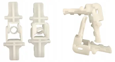 Produktbild von Hebel 041673 - 2 Stück - Kunststoff - Tastenrahmen - Spülhebel