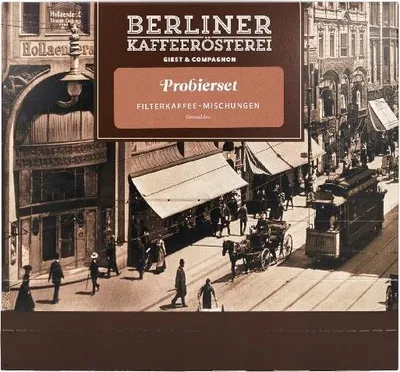 Produktbild von Berliner Kaffeerösterei - Probierset Filterkaffee – Mischungen (8x75g / gemahlen)