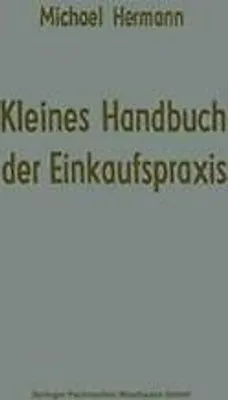 Obrázek produktu pro Kleines Handbuch der Einkaufspraxis
