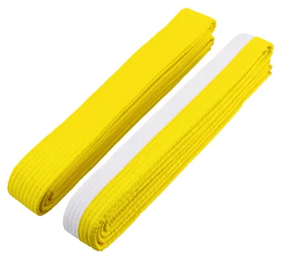 Productafbeelding van Taekwondo riem, 2 stuks - Professionele karate-riem voor kinderen en volwassenen