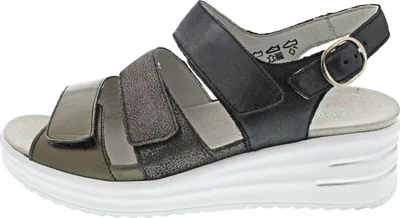Produktbild von Waldläufer H-Dina Sandale Grau in Gr. 42