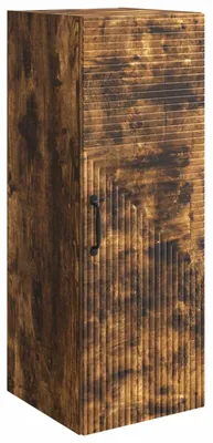 Immagine prodotto di vidaXL Armadio a muro in rovere affumicato 33 x 34,5 x 90 cm in materiale derivato dal legno