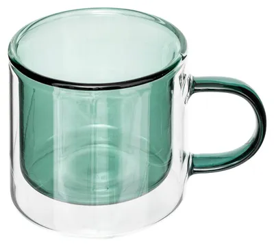 Produktbild von Becher "lexi" aus grünem borosilikatglas 25cl - SG Secret de Gourmet