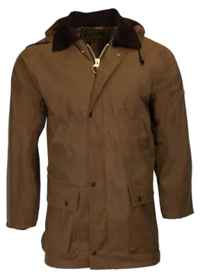 Produktbild von Walker and Hawkes Wachsjacke Benson beige XXL