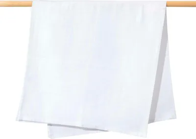 Produktbild von Musselin Mullwindeln – Wickeldecke 120 x 120 cm - White