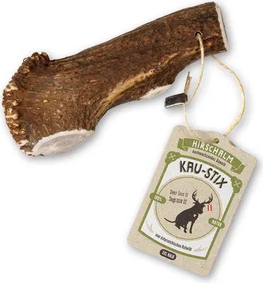 Produktbild von Hirschalm Kau-Stix Rothirsch Ganz XXL, Kauknochen für Hunde