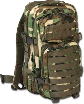 Obrázek produktu pro Batoh Storm 36 litrů Woodland 100% polyester Miltec 50214