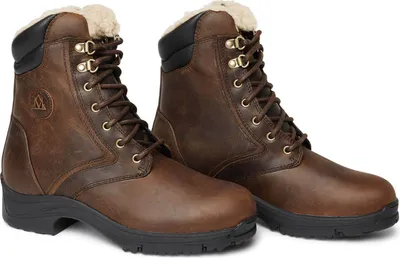 Image de Mountain Horse Chaussures Femmes Snowy River Lace Bottes d'équitation Brown