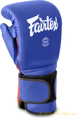 Image de Gants de sparring Fairtex Coach BGV13, couleur bleu/rouge