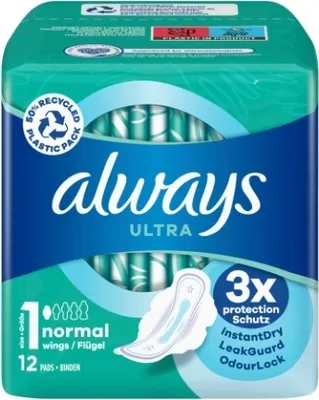 Produktbild von Always Ultra Thin Binden, Normal, 14 Stück