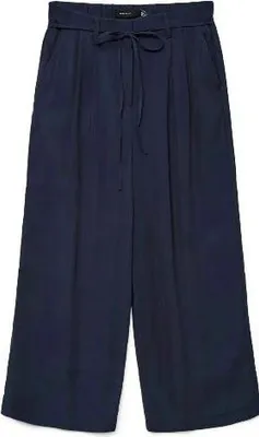 Produktbild von Vero Moda VMTANYA HW 7/8 WIDE PANTS BOO Navy Blazer XL/34