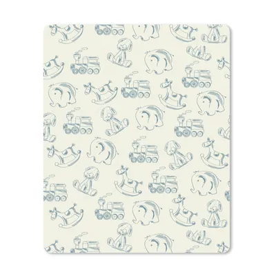 Produktbild von MuchoWow® Mauspad Mousepad Tiere - Spielzeug - Muster 30x40 cm - Mousepads - Maus Mat - Pad - Mausunterlage - Mausmatten