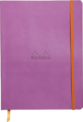 Produktbild von Rhodia Rhodia Flex Nbuch 19x25 dot 72Bl flieder