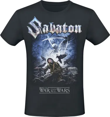 Produktbild von Sabaton T-Shirt Uni The War To End All Wars schwarz 4XL