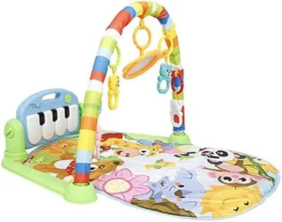 Produktbild von Famanu Spielmatte für Babys mit Aktivitätenbogen - Grün