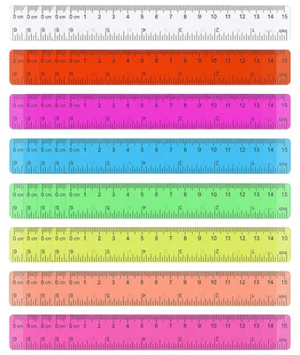 Produktbild von Kunststofflineal flexibel, 30 cm, transparent, für präzises Messen