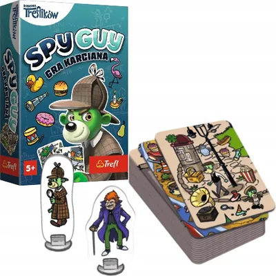 Produktbild von Spy Guy Familien-Party-Kartenspiel Trefl 5+ 02578