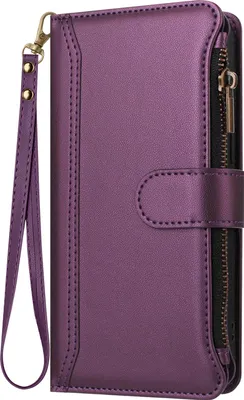 Obrázok produktu pre Avizar, Oppo A5 Pro puzdro Wallet Strap Magnet, fialové