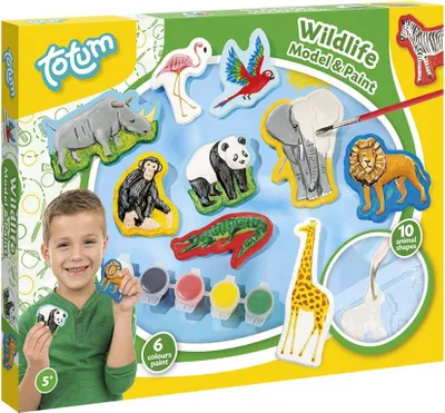 Produktbild von Totentiere Gipsabguss Wildtiere
