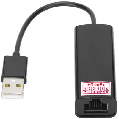 Produktbild von USB Adapter auf LAN Connector Kabel RJ45 Netzwerk Ethernet Internet
