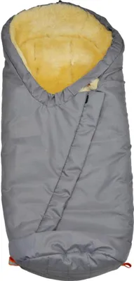 Produktbild von Lammfell - KINDERWAGEN FUßSACK - Farbe: Blau