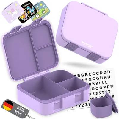 Obrázok produktu pre Kompaktná, bez BPA, obedárová krabička pre deti