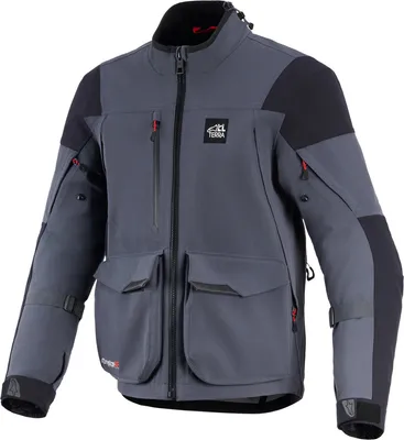 Produktbild von Alpinestars Maxdura Drystar XF wasserdichte Motorrad Textiljacke, dunkelgrau/schwarz, 2XL