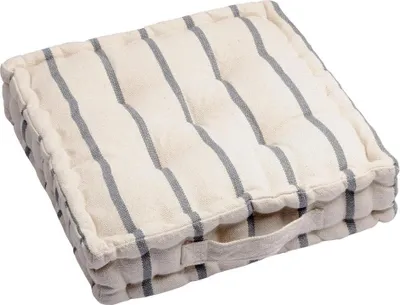 Image de Coussin de sol 45 x 45 cm St Trop anthracite
