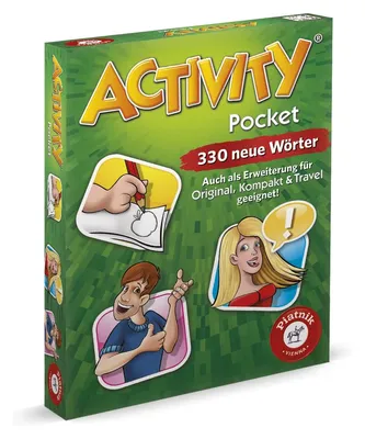 Obrázek produktu pro Piatnik - Activity Pocket Card Game Desková hra Cestovní hra