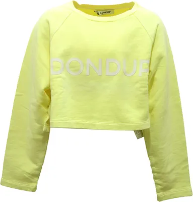 Productafbeelding van 3195AP felpa bimba DONDUP meisjes cropped sweatshirt