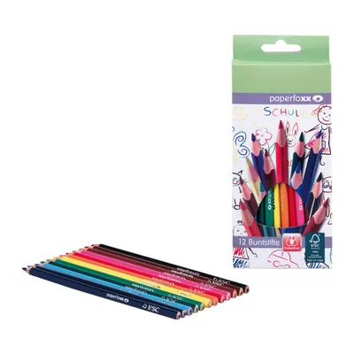 Produktbild von PF Buntstifte100% 12er