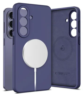 Produktbild von Tech-Protect Silikon MagSafe Samsung Galaxy S26 Kobalt Violett