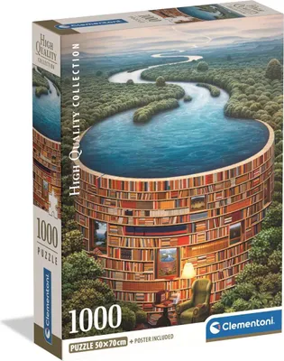 Produktbild von Puzzle 1000 Teile CB Hochwertige Sammlung Bibliodame