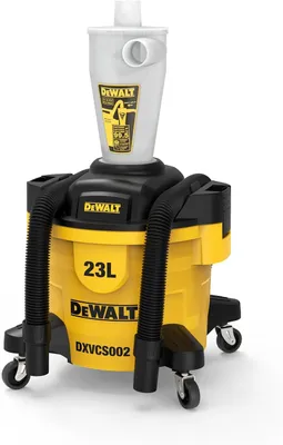 Produktbild von DEWALT Zyklon Staubsauger Filter Pulver Staubsammler Filter Zyklonabscheider Absaugung Werkstatt mit 23L Staubtank DXVCS002