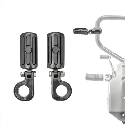 Zdjęcie produktu dla Podnóżki pod kierownicę motocykla + wspornik 38 mm zestaw HC1