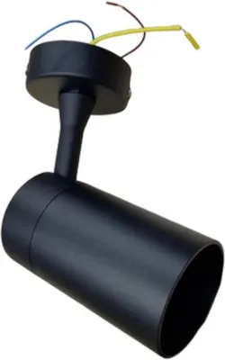 Image de Spot LED en saillie 80° NOIR pour ampoule GU10
